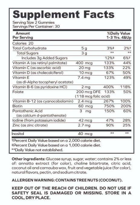 Cyviex ® Kids Multivitamin Gummies