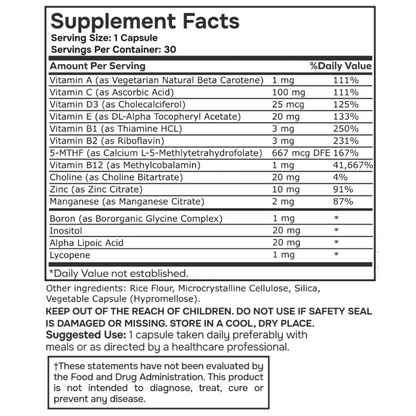 Cyviex ® Methylated Multivitamin